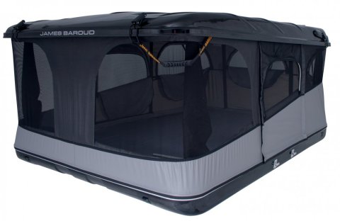 Půjčovna autostan James Baroud Evasion M černý top stan 2+1 osoby
